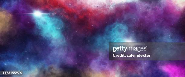 ilustrações de stock, clip art, desenhos animados e ícones de space background - galaxy
