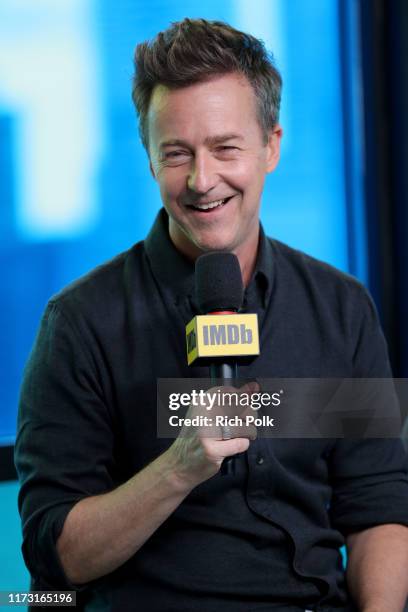 Director Edward Norton of 'Motherless Brooklyn' attend The IMDb Studio Presented By Intuit QuickBooks at Toronto 2019 at Bisha Hotel & Residences on...