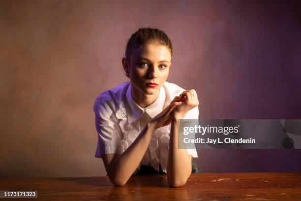Actress Thomasin McKenzie from 'Jojo Rabbit' is photographed for Los Angeles Times on September 8, 2019 at the Toronto International Film Festival in...