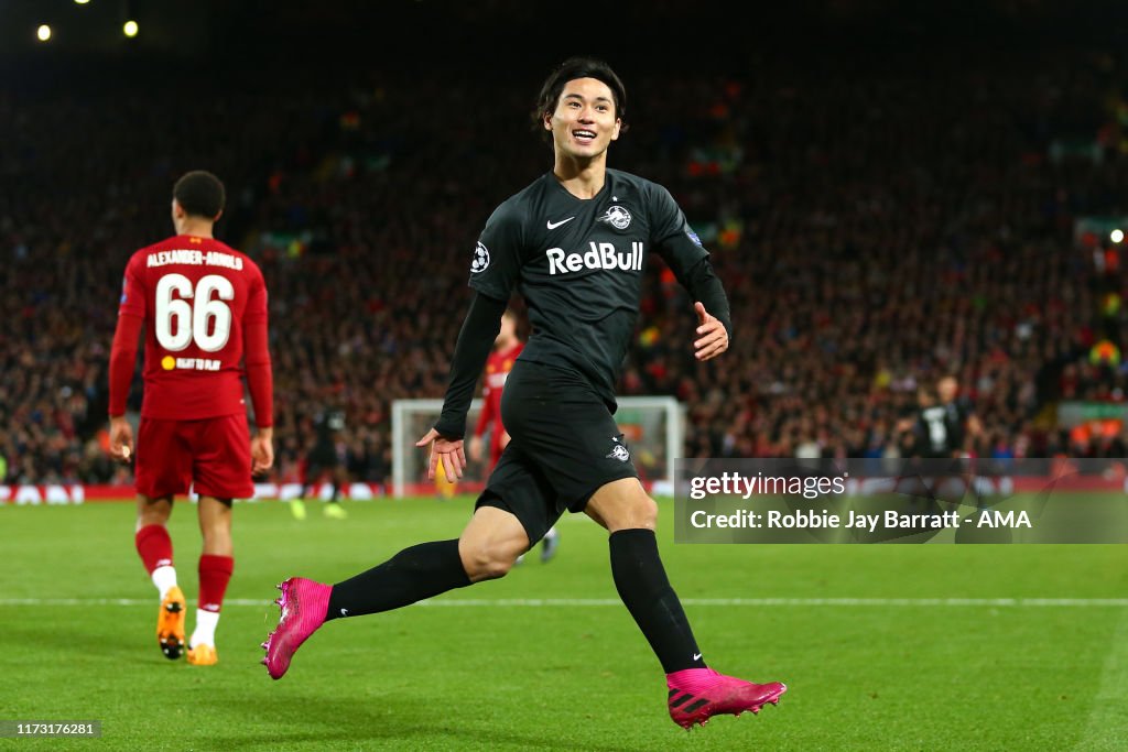 Liverpool FC v RB Salzburg: Group E - UEFA Champions League