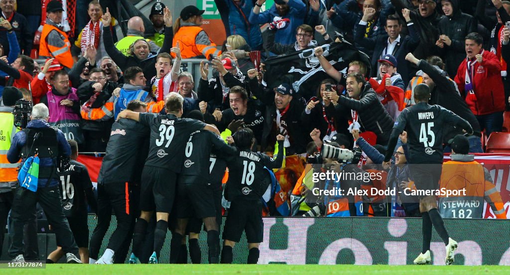 Liverpool FC v RB Salzburg: Group E - UEFA Champions League