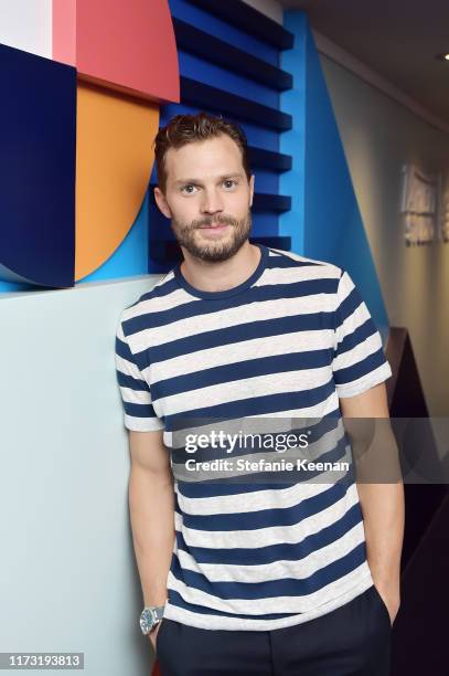 Jamie Dornan stops by AT&T ON LOCATION during Toronto International Film Festival 2019 at Hotel Le Germain on September 08, 2019 in Toronto, Canada.