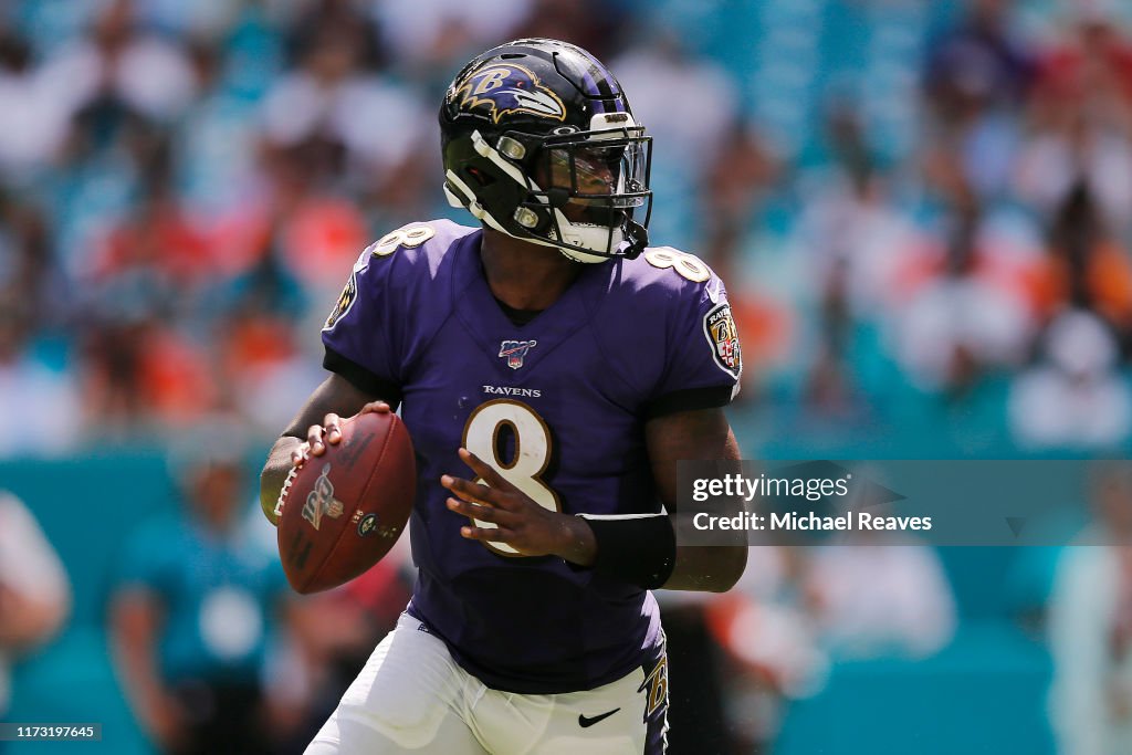 Baltimore Ravens v Miami Dolphins