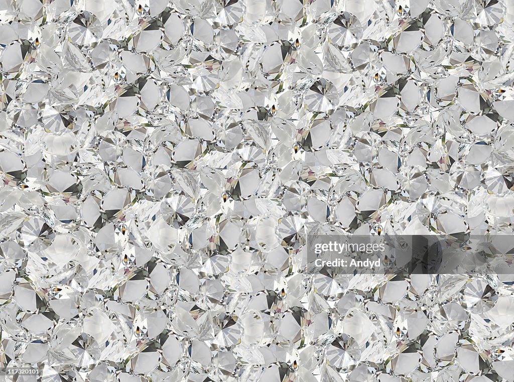 Texture background of a clear crystal diamond