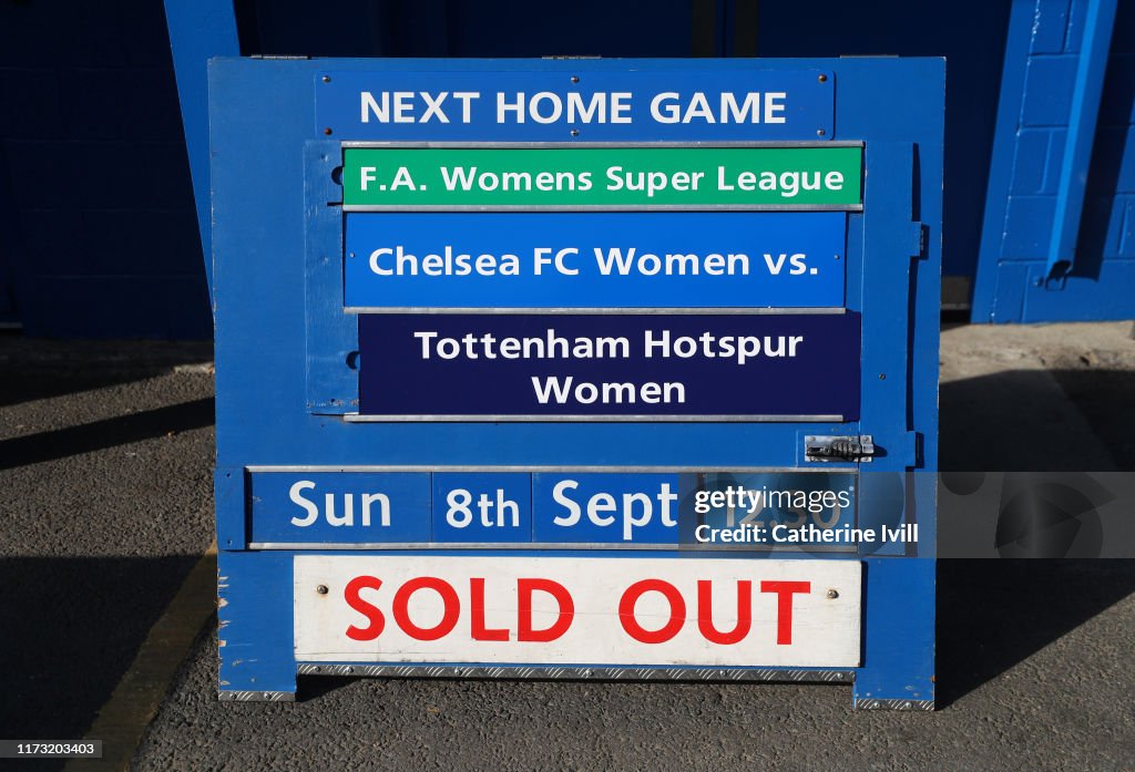 Chelsea v Tottenham Hotspur - Barclays FA Women's Super League