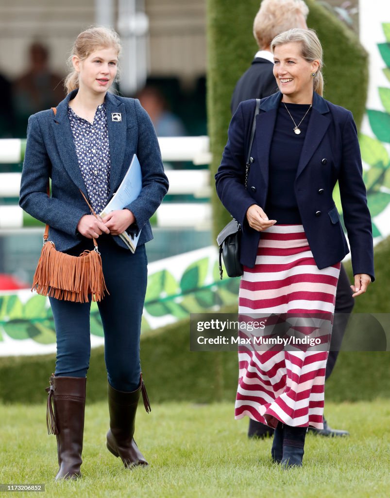 The Countess Of Wessex Attends The Burghley Horse Trials