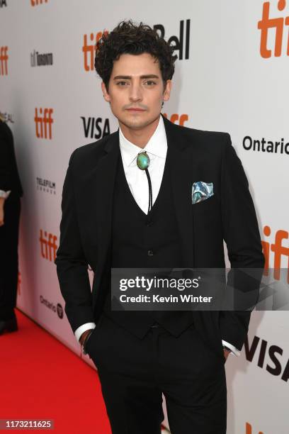 Aneurin Barnard attends "The Goldfinch" premiere during the 2019 Toronto International Film Festival at Roy Thomson Hall on September 08, 2019 in...