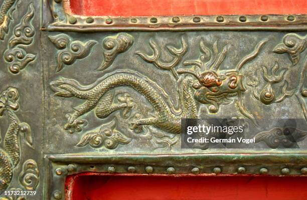 Chinese Dragon Door Photos and Premium High Res Pictures - Getty Images