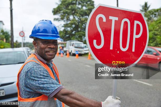 road worker - suva stock pictures, royalty-free photos & images
