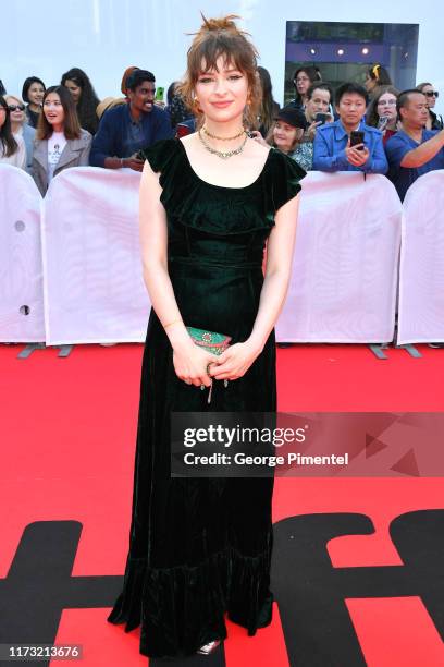 Ashleigh Cummings attends "The Goldfinch" premiere during the 2019 Toronto International Film Festival at Roy Thomson Hall on September 08, 2019 in...