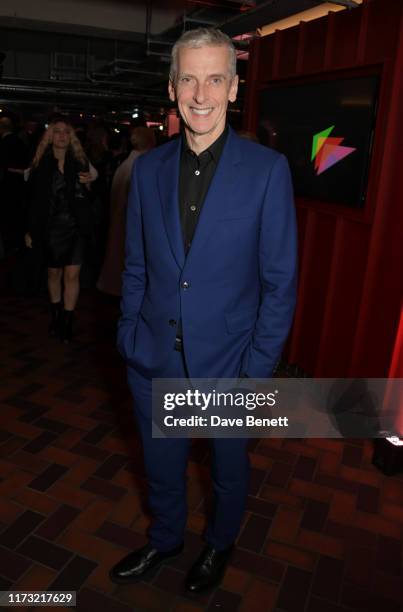 Peter Capaldi attends an after party for the 63rd BFI London Film Festival Opening Night Gala screening of "The Personal History Of David...