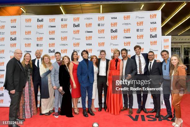 Cast and crew attend the "Bad Education" premiere during the 2019 Toronto International Film Festival at Princess of Wales Theatre on September 08,...