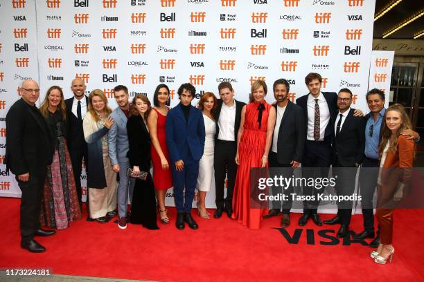 Cast and crew attend the "Bad Education" premiere during the 2019 Toronto International Film Festival at Princess of Wales Theatre on September 08,...