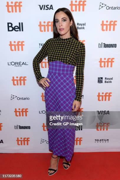 Lindsay Sloane attends "Endings, Beginnings" premiere during the 2019 Toronto International Film Festival at Ryerson Theatre on September 08, 2019 in...