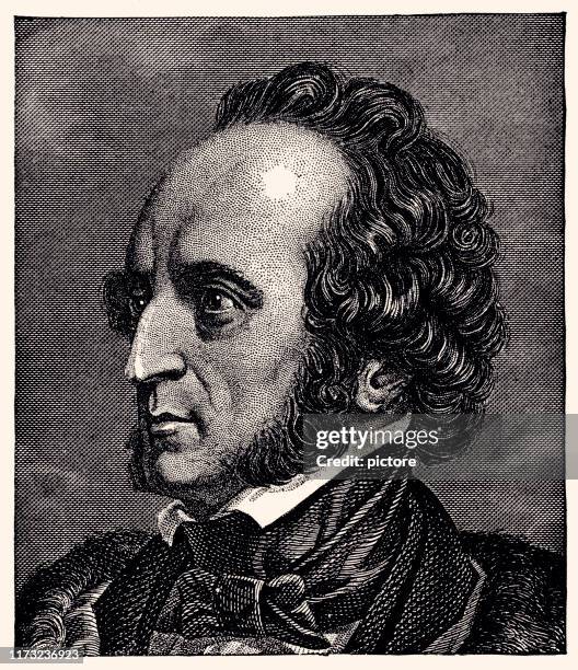 felix mendelssohn xxxl - felix mendelssohn composer stock illustrations