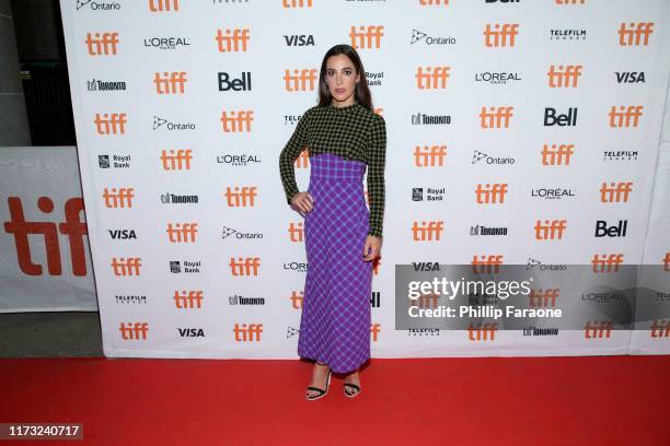 Lindsay Sloane attends "Endings, Beginnings" premiere during the 2019 Toronto International Film Festival at Ryerson Theatre on September 08, 2019 in...