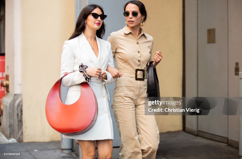 Street Style - New York Fashion Week September 2019 - Day 4