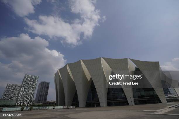 General view of the Oriental Sports Center on day one of the 2019 Shanghai Trophy on October 3, 2019 in Shanghai, China.