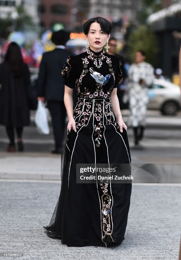 Street Style - New York Fashion Week September 2019 - Day 4