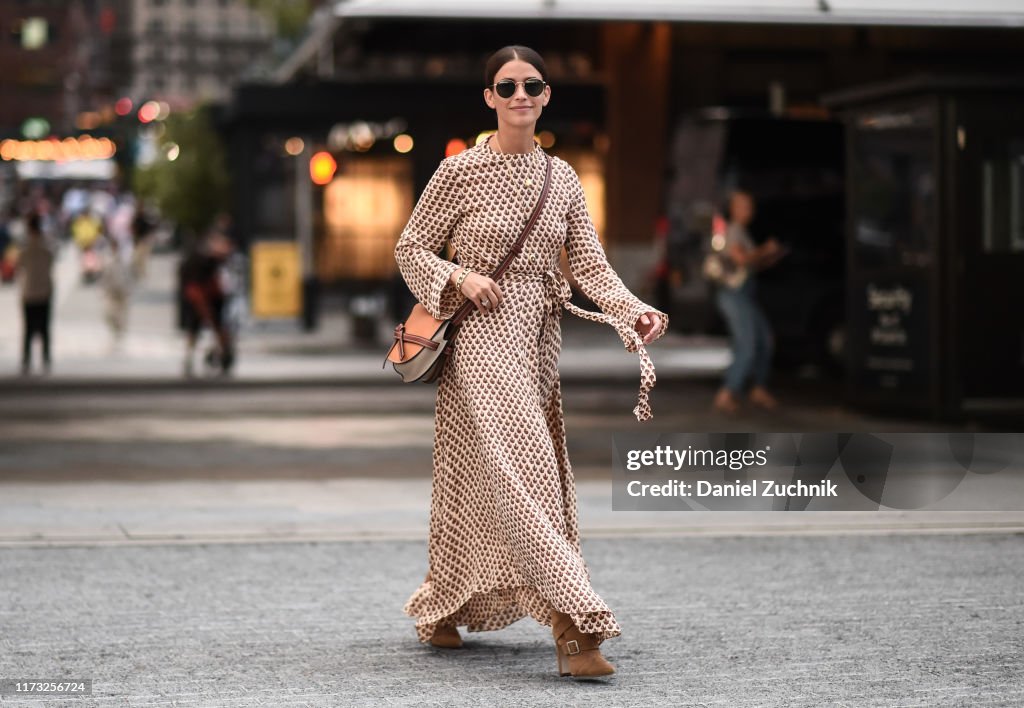 Street Style - New York Fashion Week September 2019 - Day 4