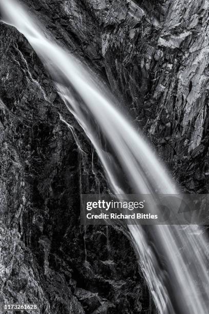 bear creek falls - ouray colorado stock-fotos und bilder