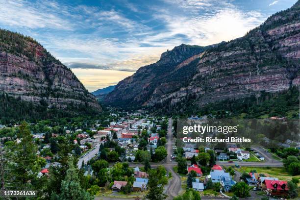 ouray colorado - ouray colorado stock pictures, royalty-free photos & images