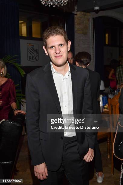 Writer Mike Makowsky attends the RBC Hosted "Bad Education" Cocktail Party At RBC House Toronto Film Festival 2019 at RBC House on September 08, 2019...