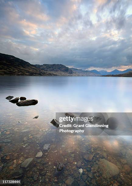 loch arklet - grant glendinning stock-fotos und bilder