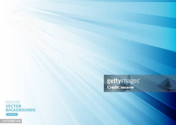 blue business tech geometric background - point of view stock illustrations