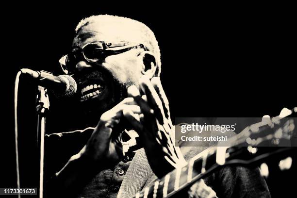 the great singer - soul, jazz and funk - funk music stock pictures, royalty-free photos & images