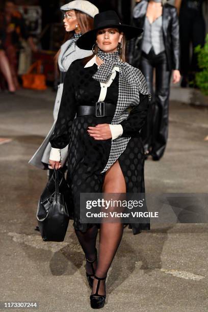 Ashley Graham walks the runway at the Tommy Hilfiger Ready to Wear Fall/Winter 2019 fashion show during New York Fashion Week on September 08, 2019...