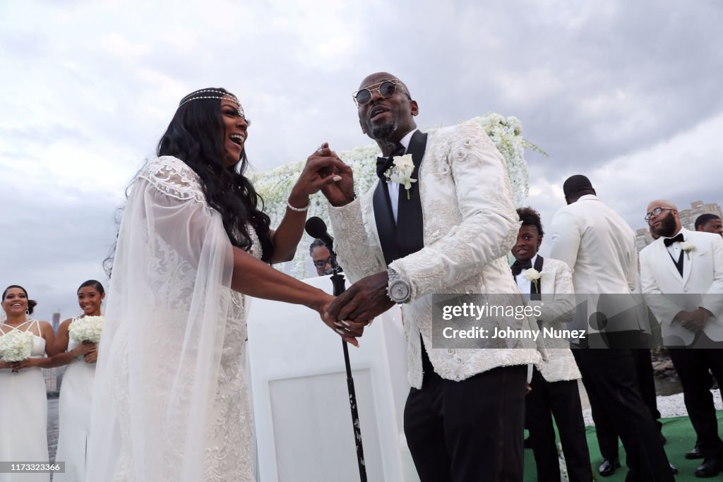 Treach & Cicely Evans Wedding