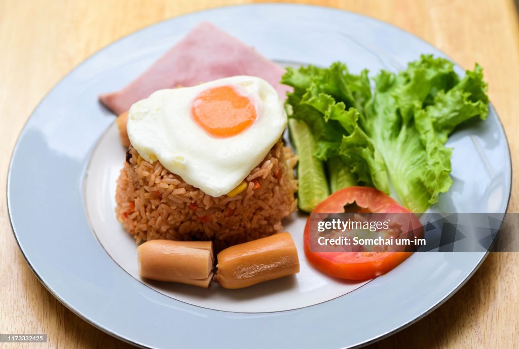 American Style Rice Fried Rice American High-Res Stock Photo - Getty Images