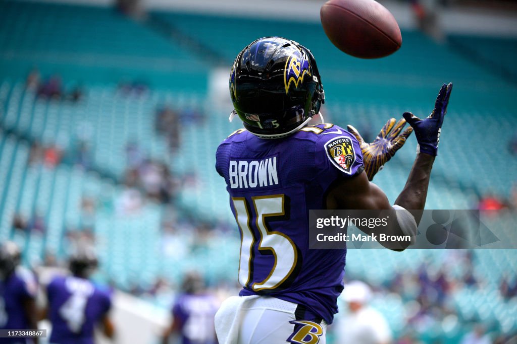 Baltimore Ravens v Miami Dolphins