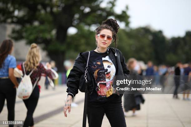 Suzie Grime at Lollapalooza Berlin 2019 on September 07, 2019 in Berlin, Germany.