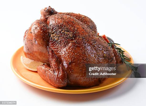 chicken - roasted chicken stock pictures, royalty-free photos & images
