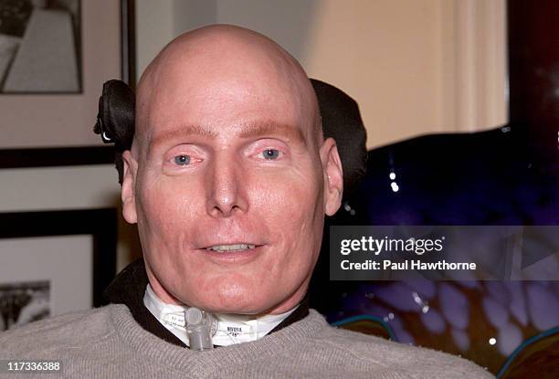 Christopher Reeve during Prelude Party for the Christopher Reeve Paralysis Foundation's "A Magical Evening Gala" at Private Residence in New York...