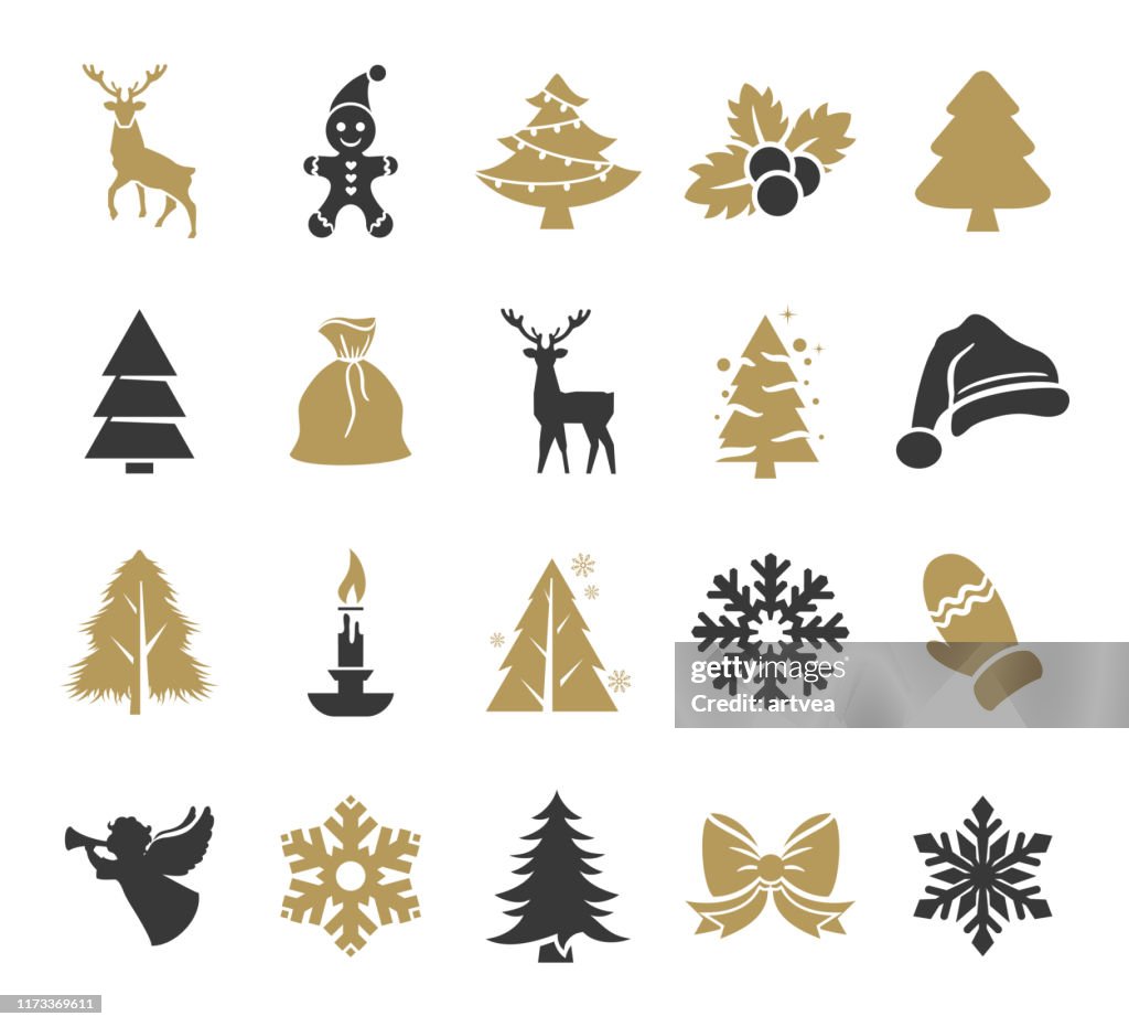 Holiday Icons Set