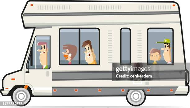 caravan - manufactured housing stock illustrations