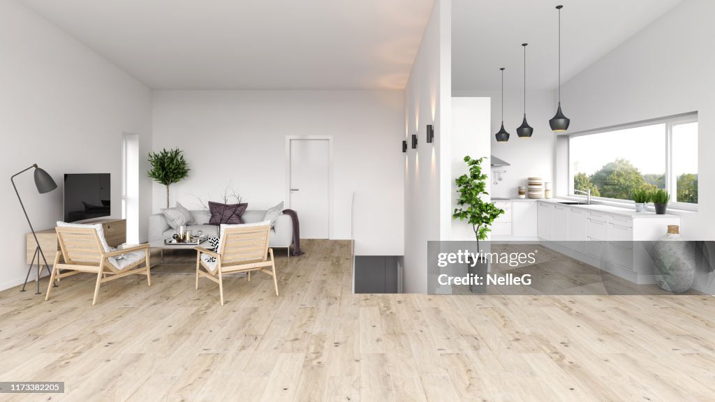 Modern interieur appartement