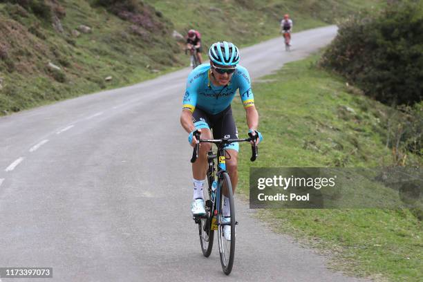 Jakob Fuglsang of Denmark and Astana Pro Team / during the 74th Tour of Spain 2019, Stage 16 a 144,4km stage from Pravia to Alto de La Cubilla. Lena...