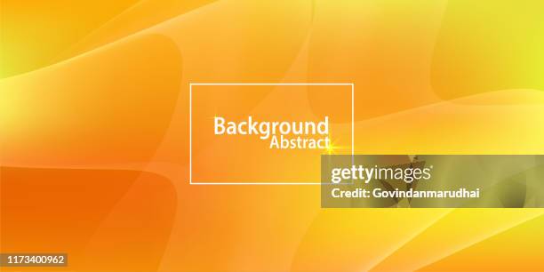 abstract orange and yellow background - no problem stock illustrations