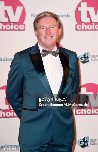 Adrian Dunbar attends The TV Choice Awards 2019 at Hilton Park Lane on September 09, 2019 in London, England.