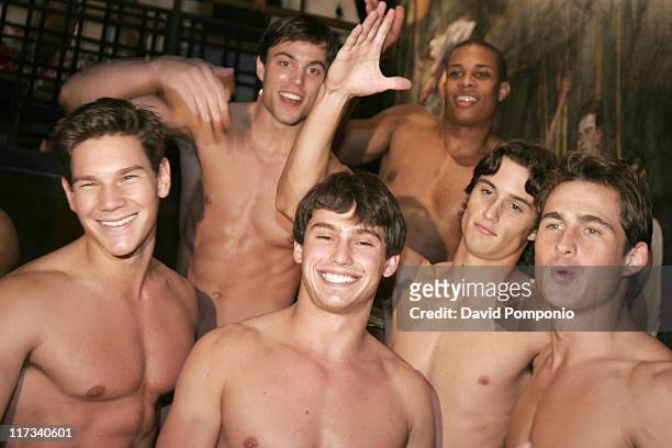 Abercrombie & Fitch models during Abercrombie & Fitch Store Opening on 5th Avenue in New York City at A & F 5th Avenue in New York City, New York,...