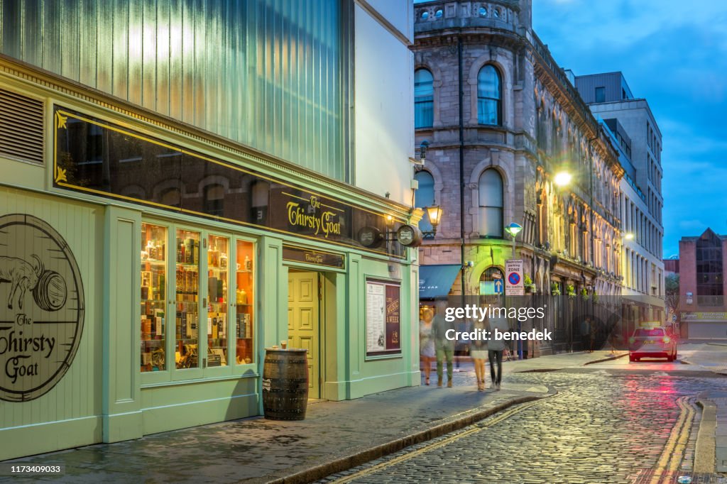 Restaurant Bar in Cathedral Quarter downtown Belfast Northern Ireland