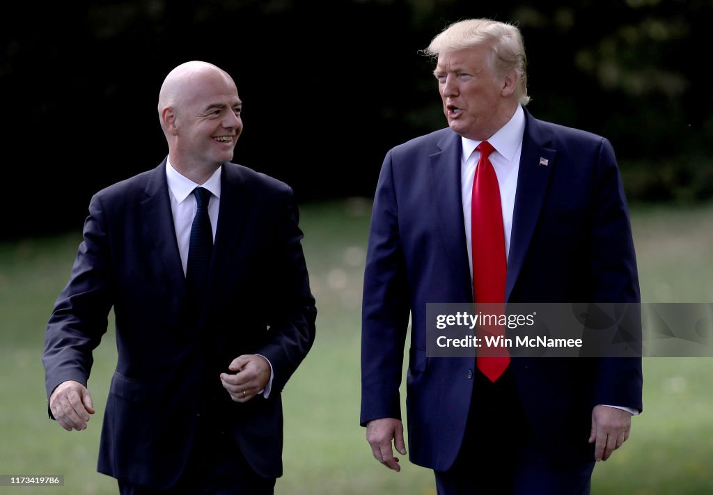 President Donald Trump Departs White House For North Carolina Election Rally