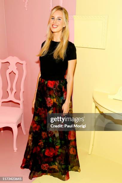 Tessa Hilton attends the Alice + Olivia by Stacey Bendet arrivals during New York Fashion Week: The Shows on September 09, 2019 in New York City.