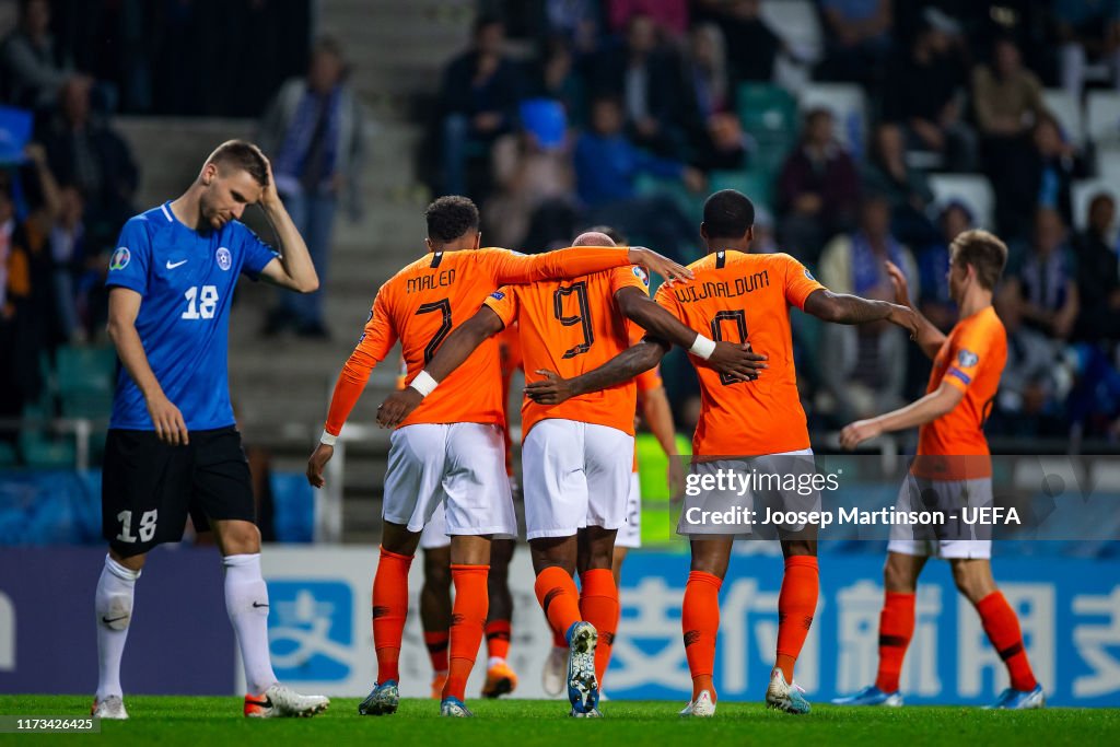 Estonia v Netherlands - UEFA Euro 2020 Qualifier