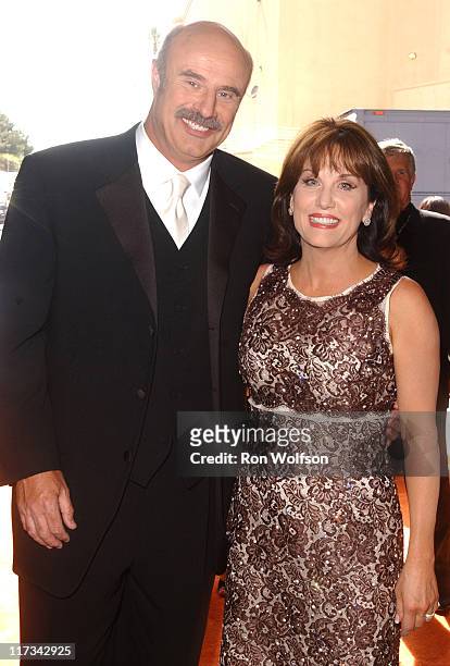 Dr. Phil McGraw and Robin McGraw during 40th Annual Academy of Country Music Awards - Audience and Backstage at Mandalay Bay Resort & Casino in Las...