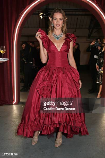 Natalia Vodianova attends the Naked Heart Foundation's Fund Fair hosted by Natalia Vodianova helping children with special needs on October 4, 2019...